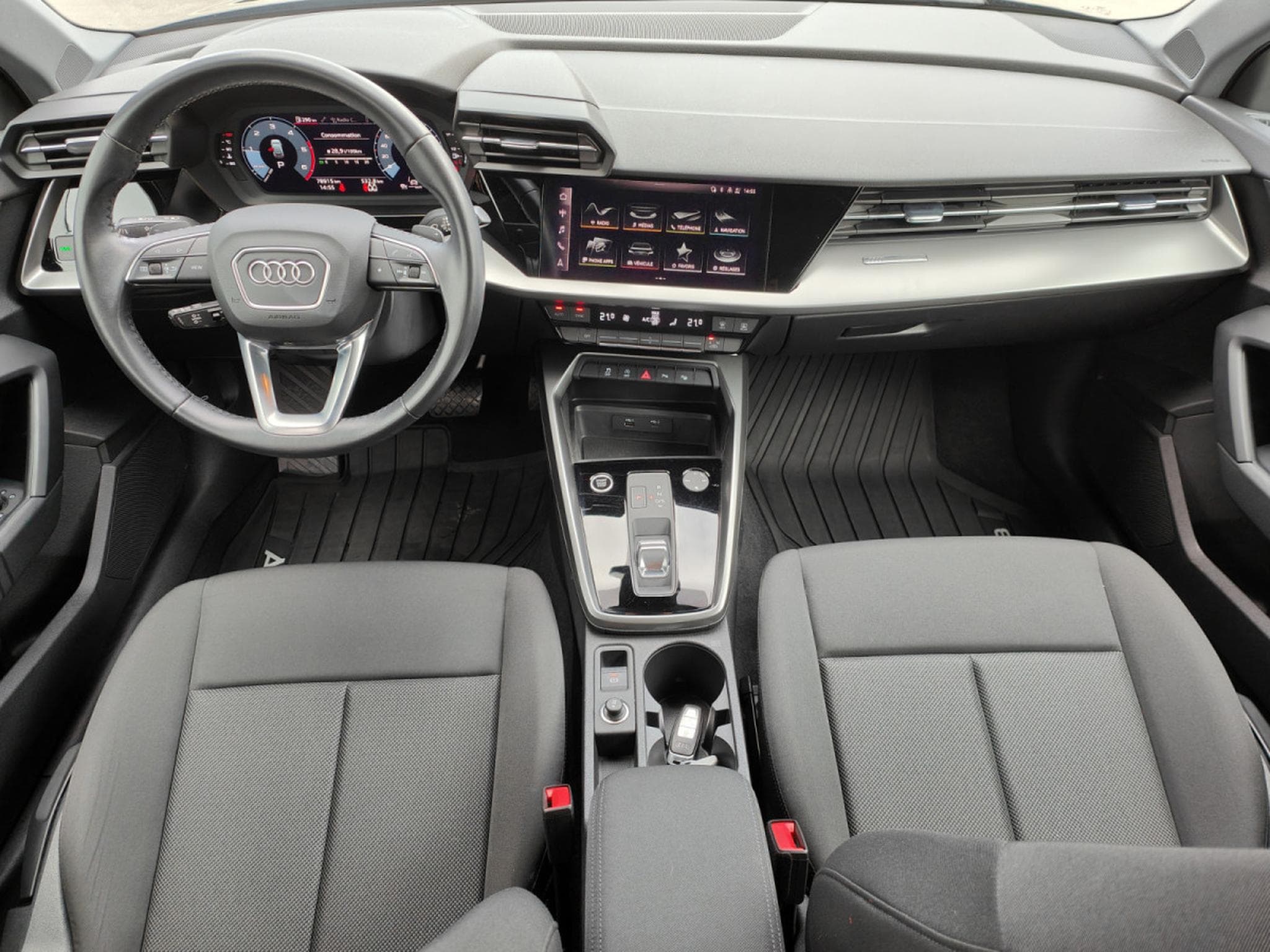 Audi A3 A3 SPORTBACK 35 TDI S TRONIC GPS CARPLAY CAMERA APS AV/AR (2020) - Photo 9