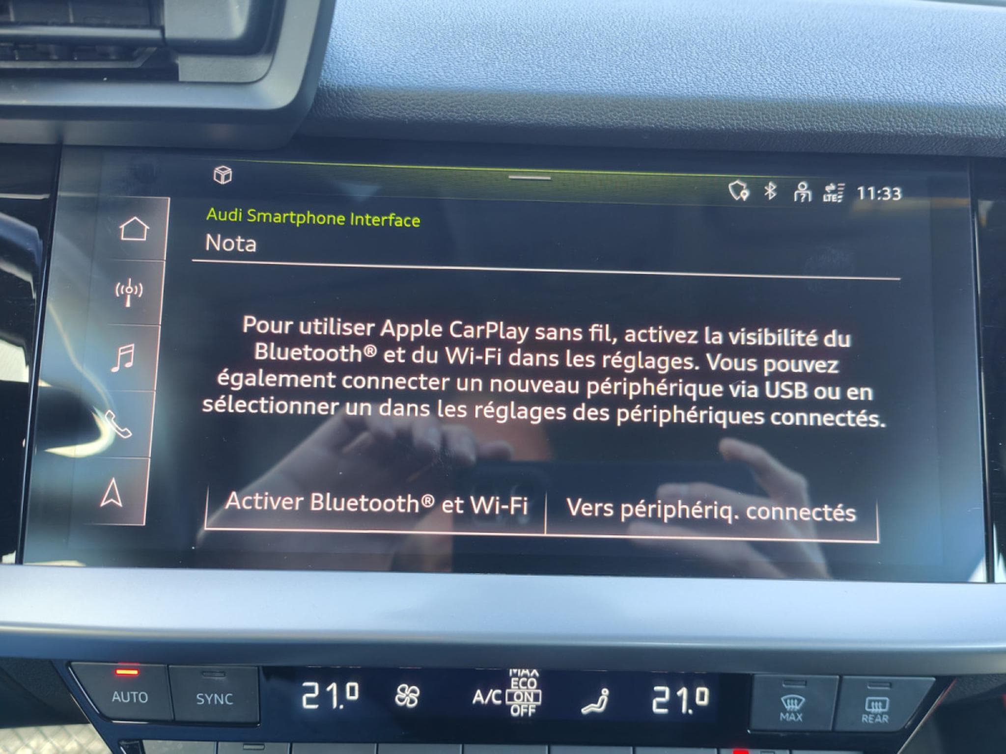 Audi A3 A3 SPORTBACK 35 TDi S-TRONIC CARPLAY VIRTUAL LED (2021) - Photo 17