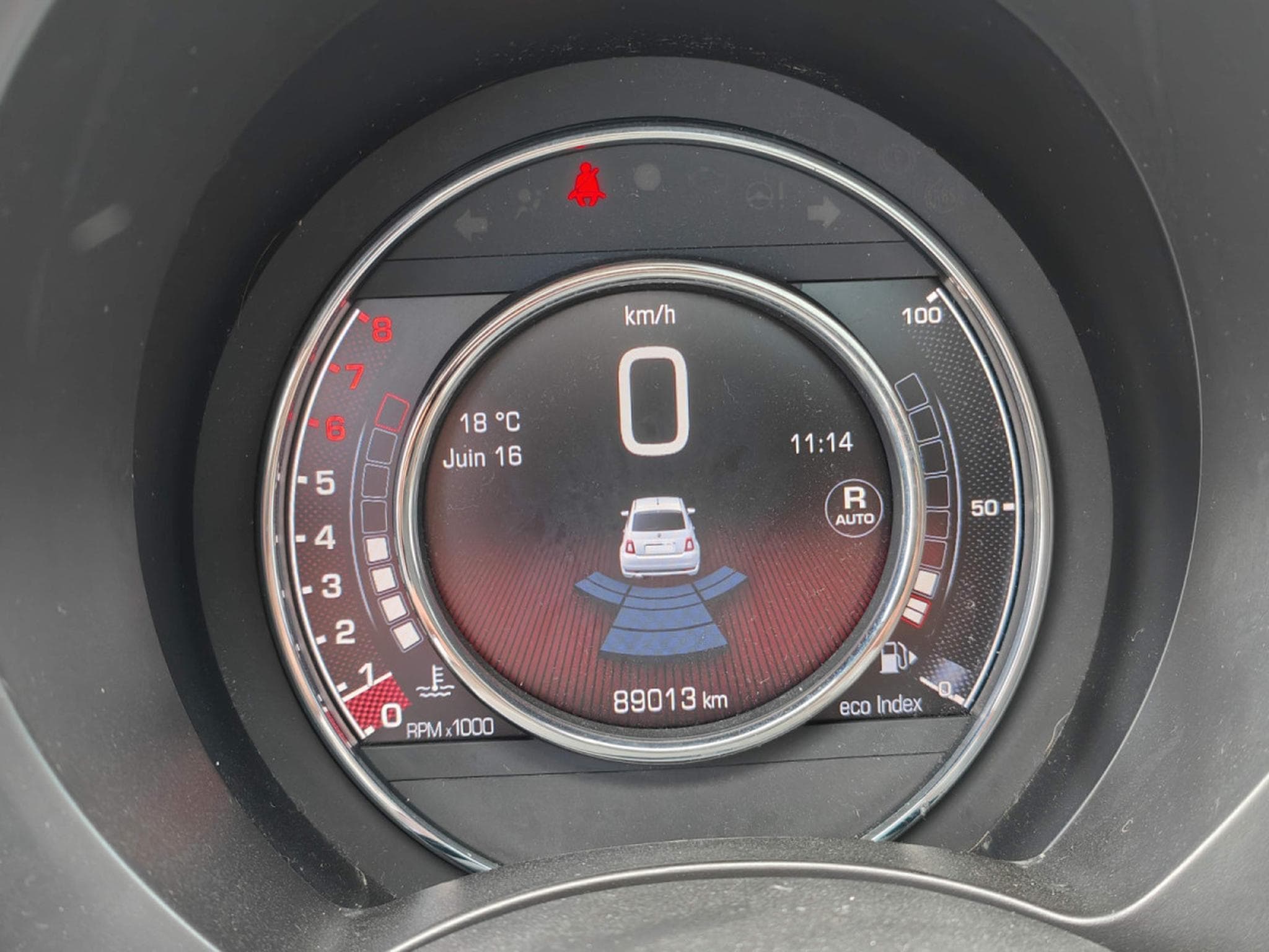 Fiat 500 1.2 Multijet GPS CLIM TOIT PANO CRUISE BLUETOOTH (2017) - Photo 22