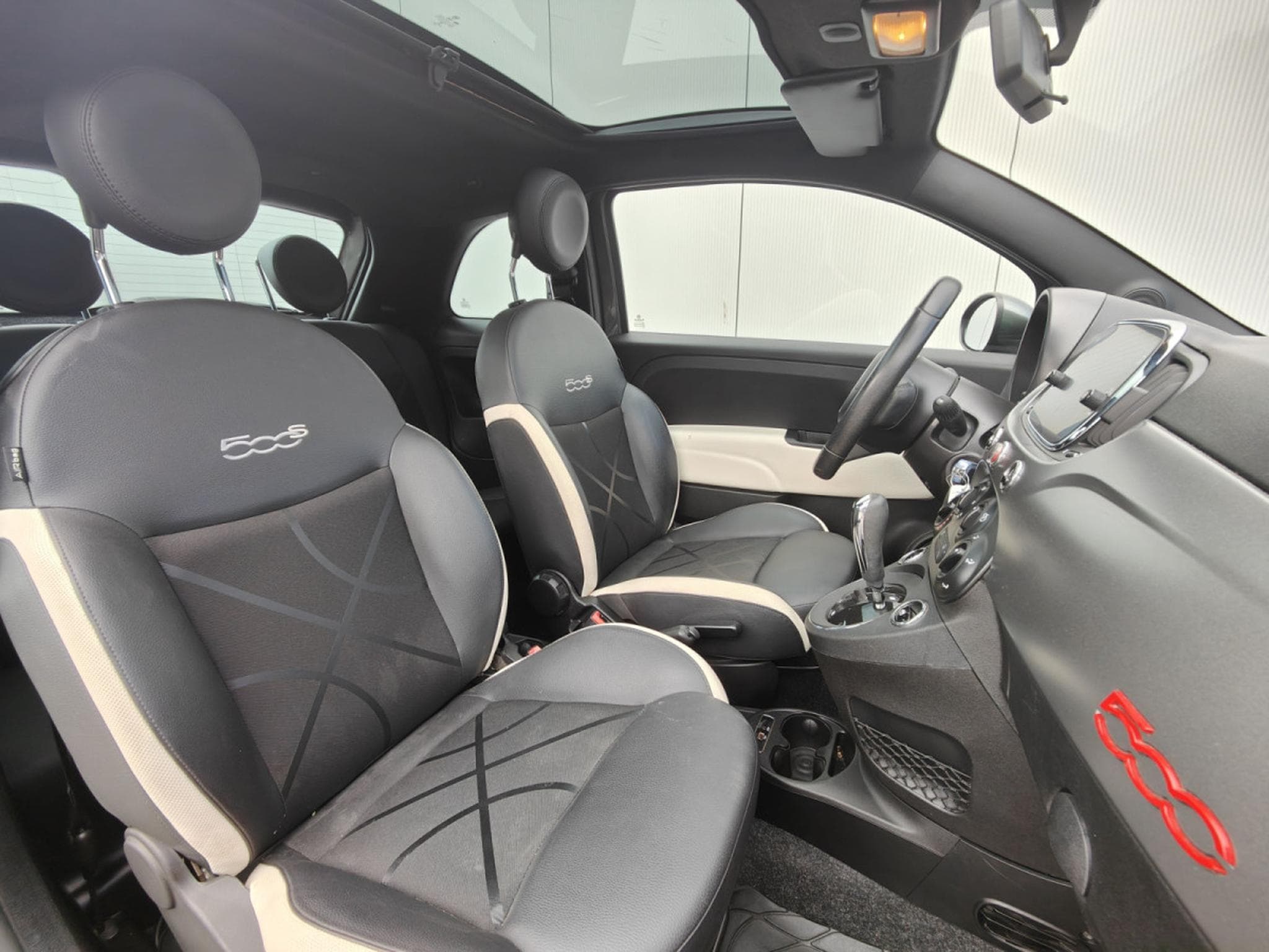 Fiat 500 1.2 Multijet GPS CLIM TOIT PANO CRUISE BLUETOOTH (2017) - Photo 8