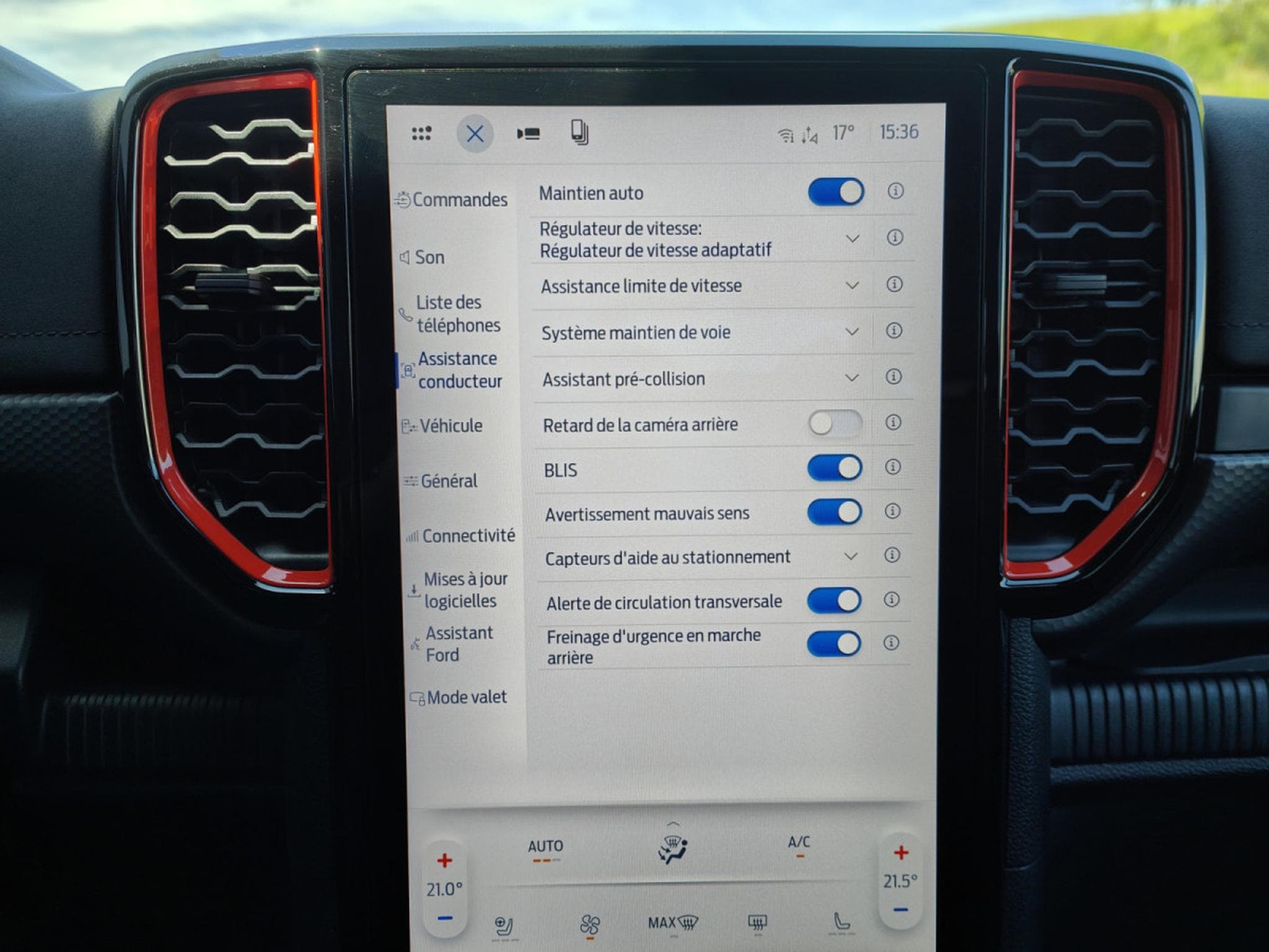 Ford Ranger RAPTOR 3.0 V6 ECOBOOST 4X4 CARPLAY CAMERA 360° (2023) - Photo 21
