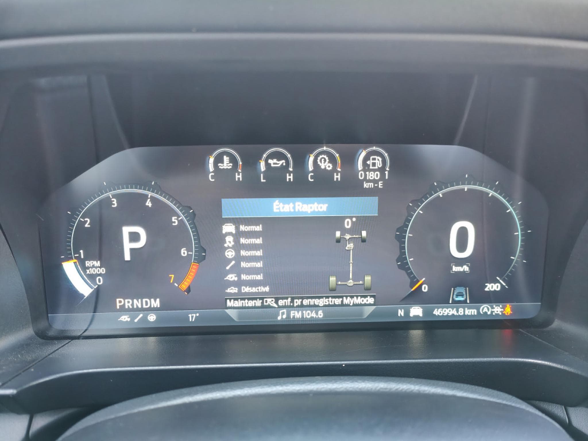 Ford Ranger RAPTOR 3.0 V6 ECOBOOST 4X4 CARPLAY CAMERA 360° (2023) - Photo 24