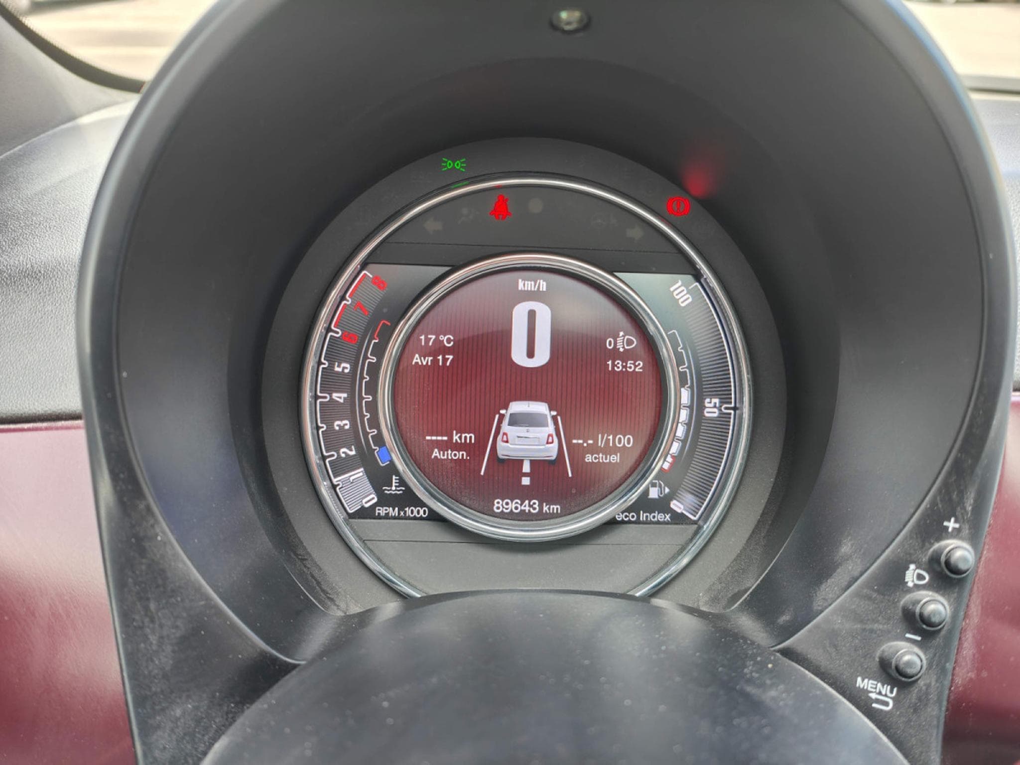 Fiat 500 1.2 MULTIJET CARPLAY GPS SIEGES CHAUFFANTS TOIT PANO CRUISE (2019) - Photo 14