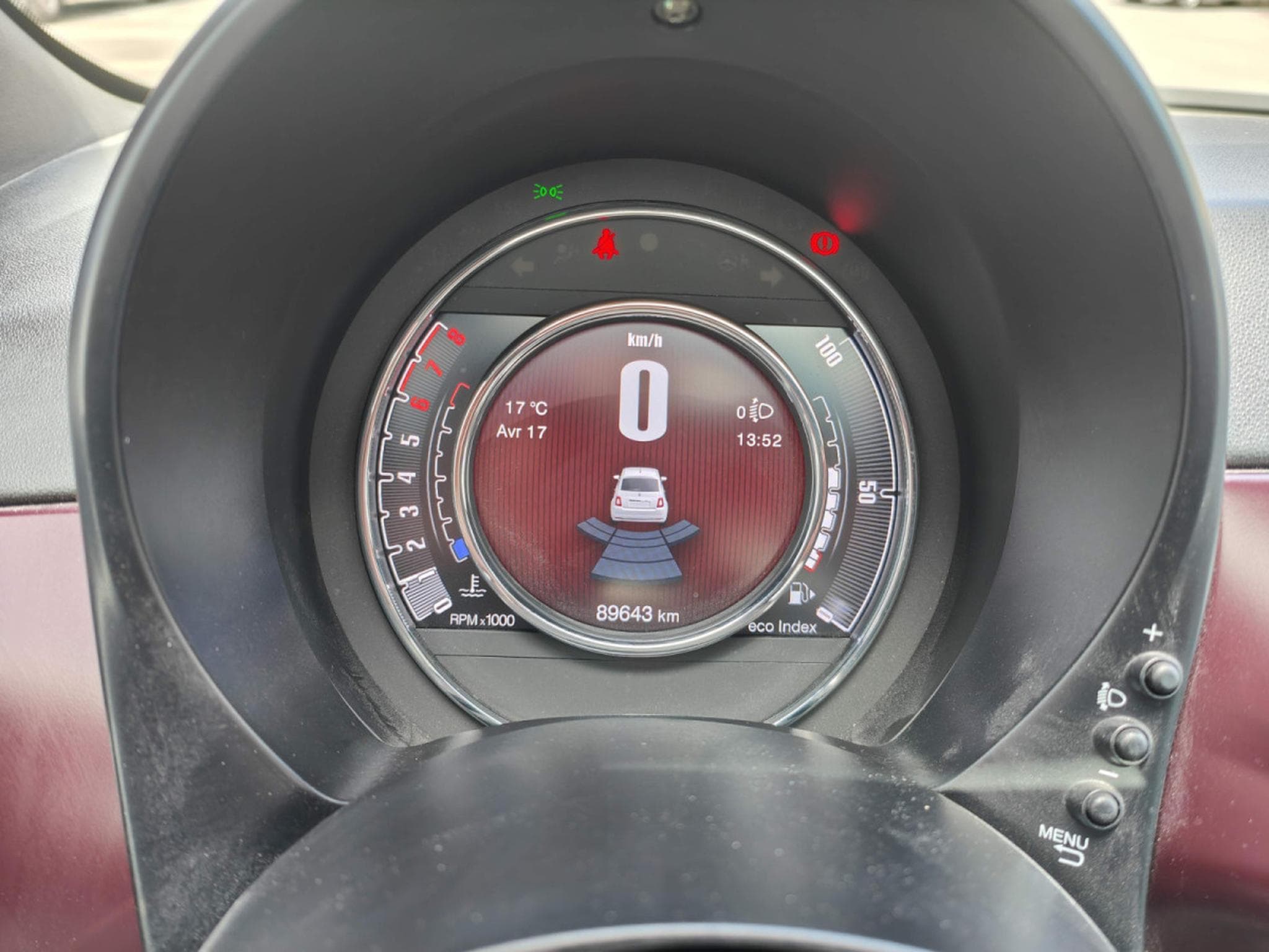 Fiat 500 1.2 MULTIJET CARPLAY GPS SIEGES CHAUFFANTS TOIT PANO CRUISE (2019) - Photo 15
