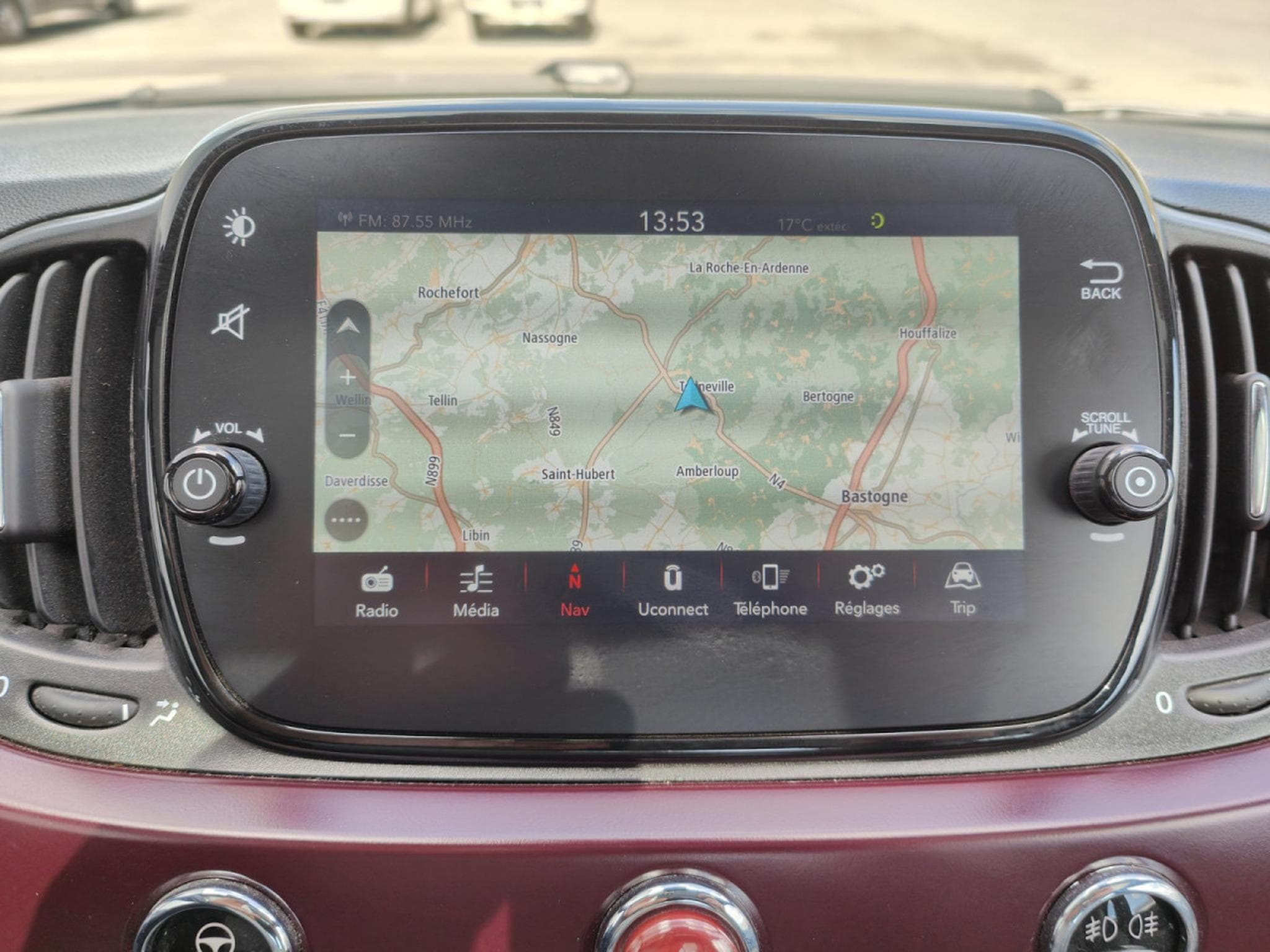 Fiat 500 1.2 MULTIJET CARPLAY GPS SIEGES CHAUFFANTS TOIT PANO CRUISE (2019) - Photo 16