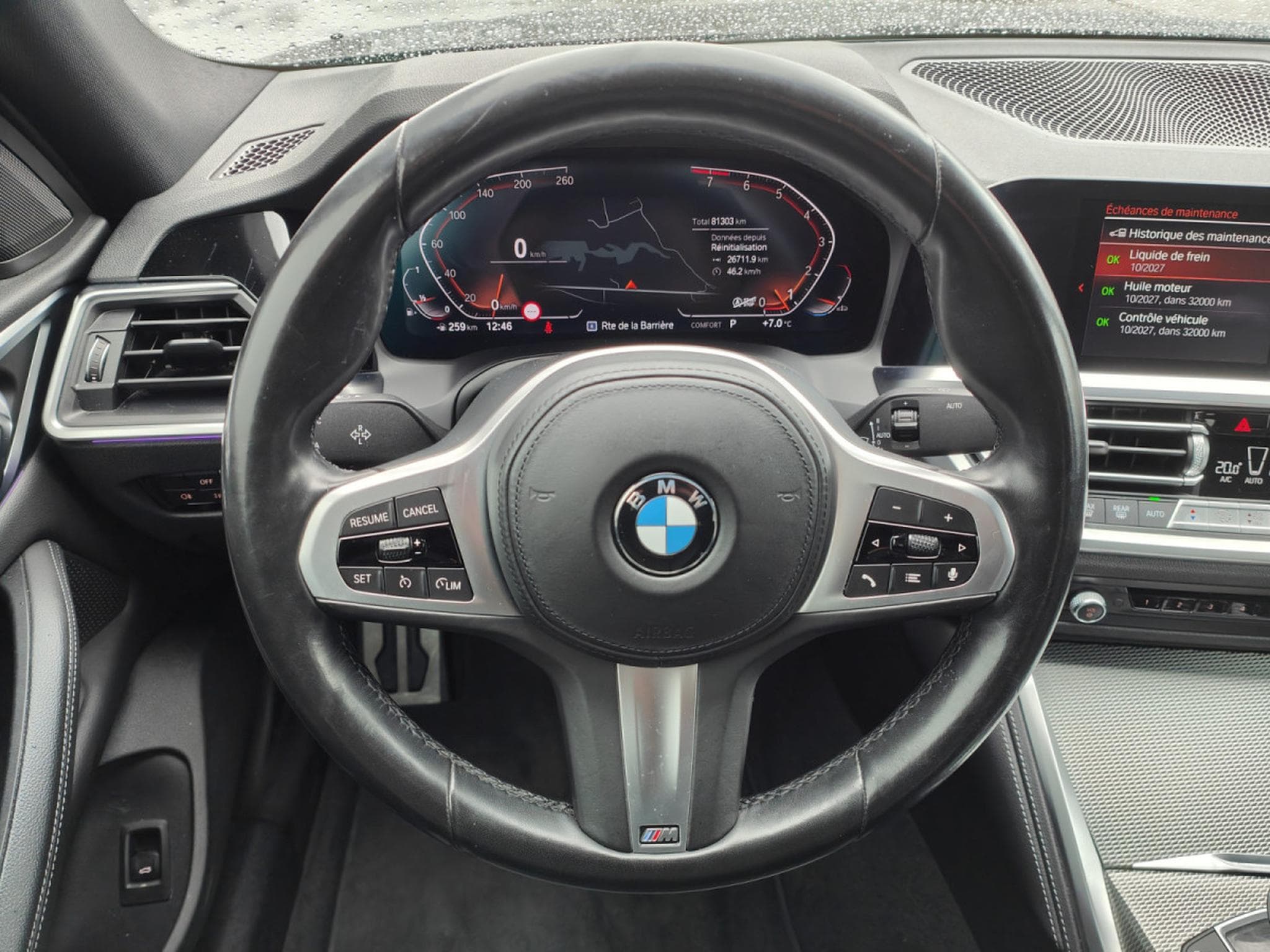 BMW 420 420I PACK M GPS CAMERA GPS CARPLAY SIEGES CHAUFFANTS (2022) - Photo 15