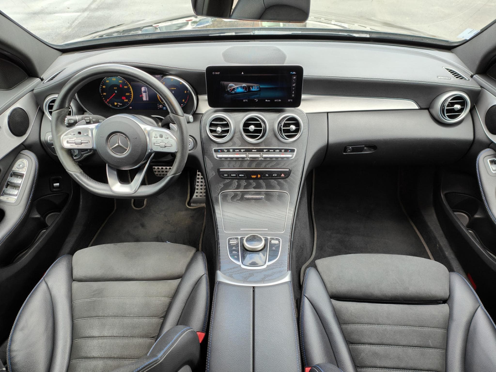 Mercedes C 220 C 220 CDI PACK AMG GPS CAMERA BLUETOOTH LED (2020) - Photo 12