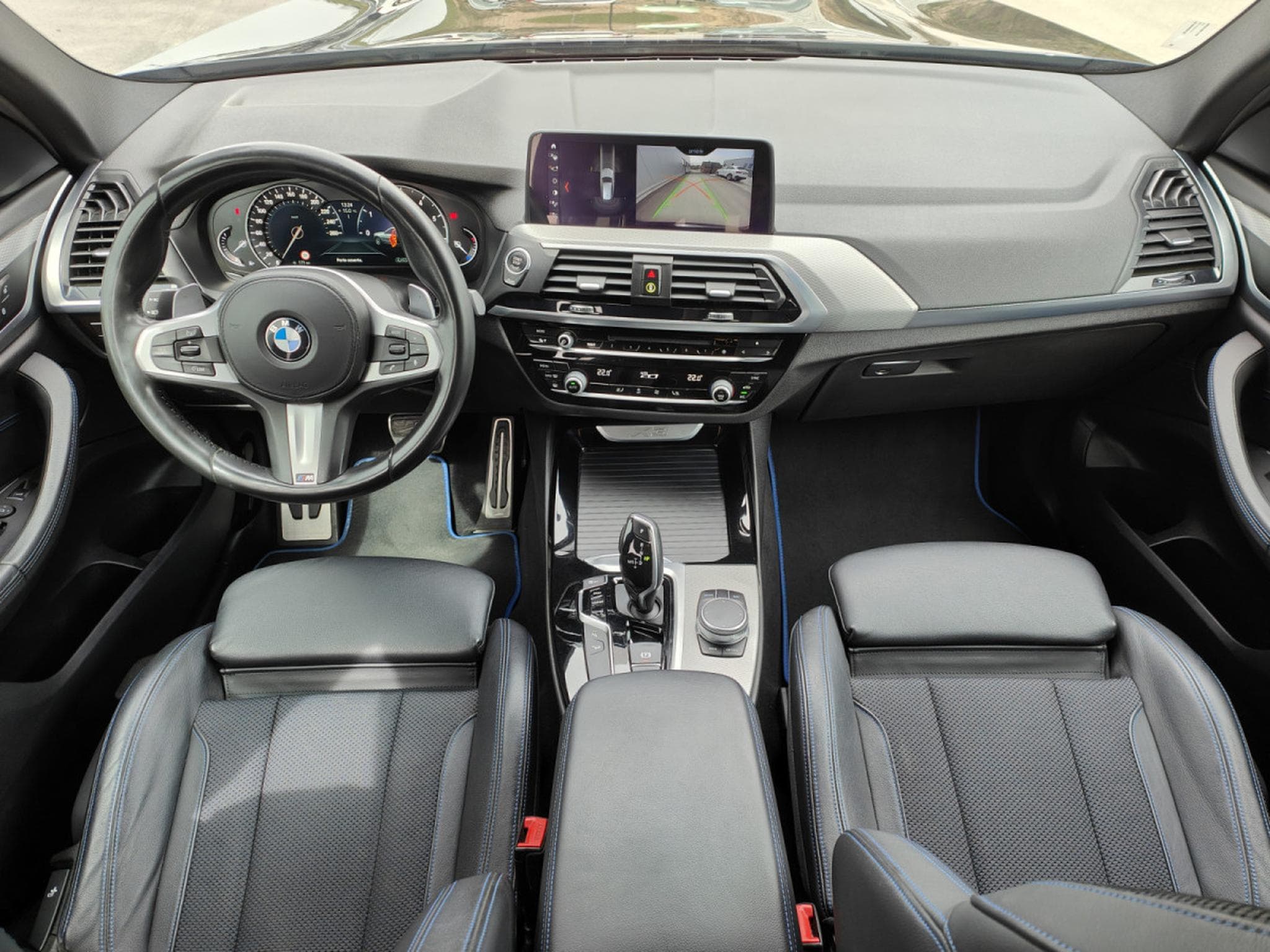 BMW X3 X3 XDRIVE20i PACK M CUIR BLUETOOTH ATTELAGE ELEC (2018) - Photo 12