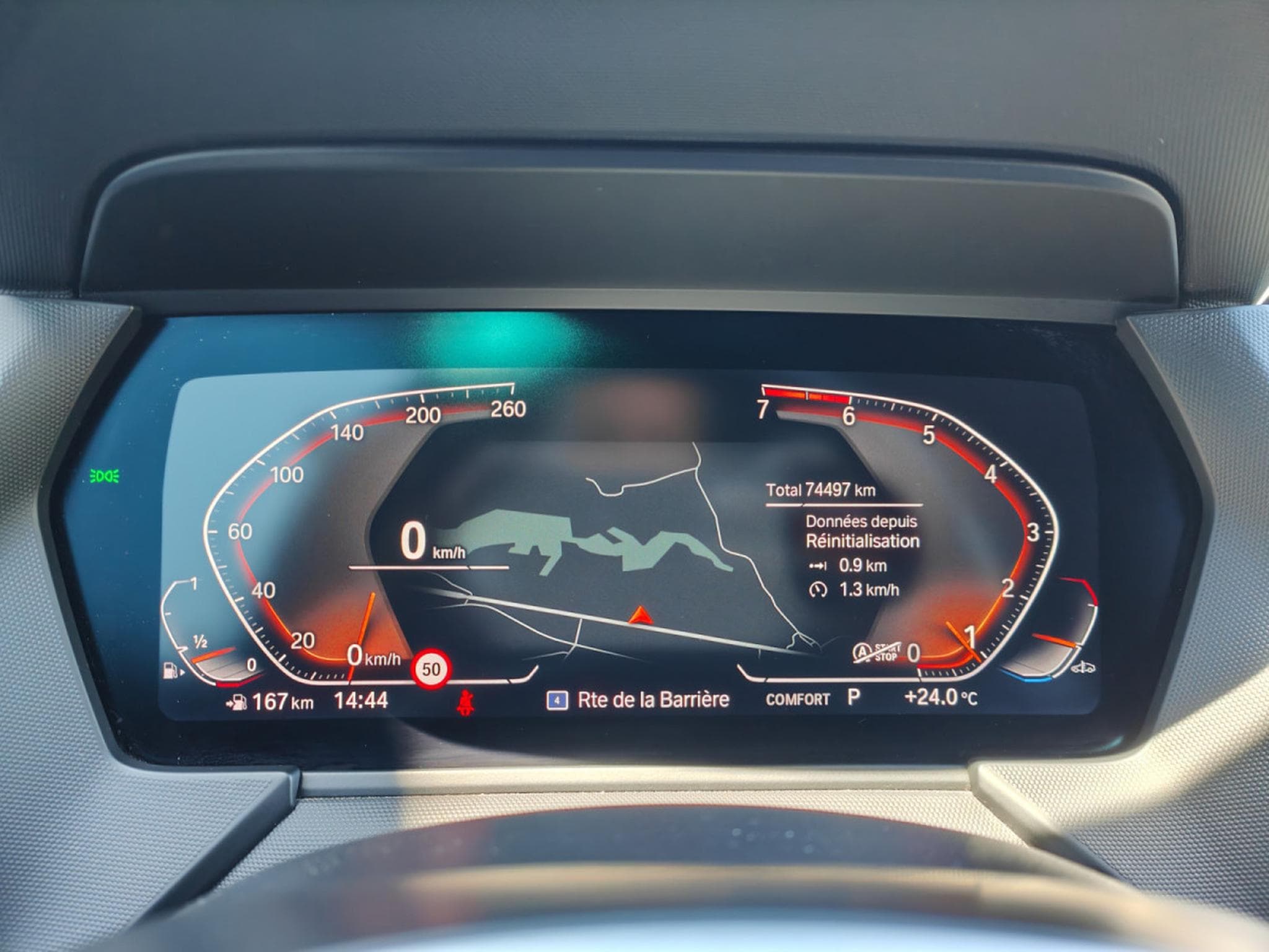 BMW 118 118i PACK M SIEGES M CARPLAY GPS PHARES LED (2021) - Photo 22