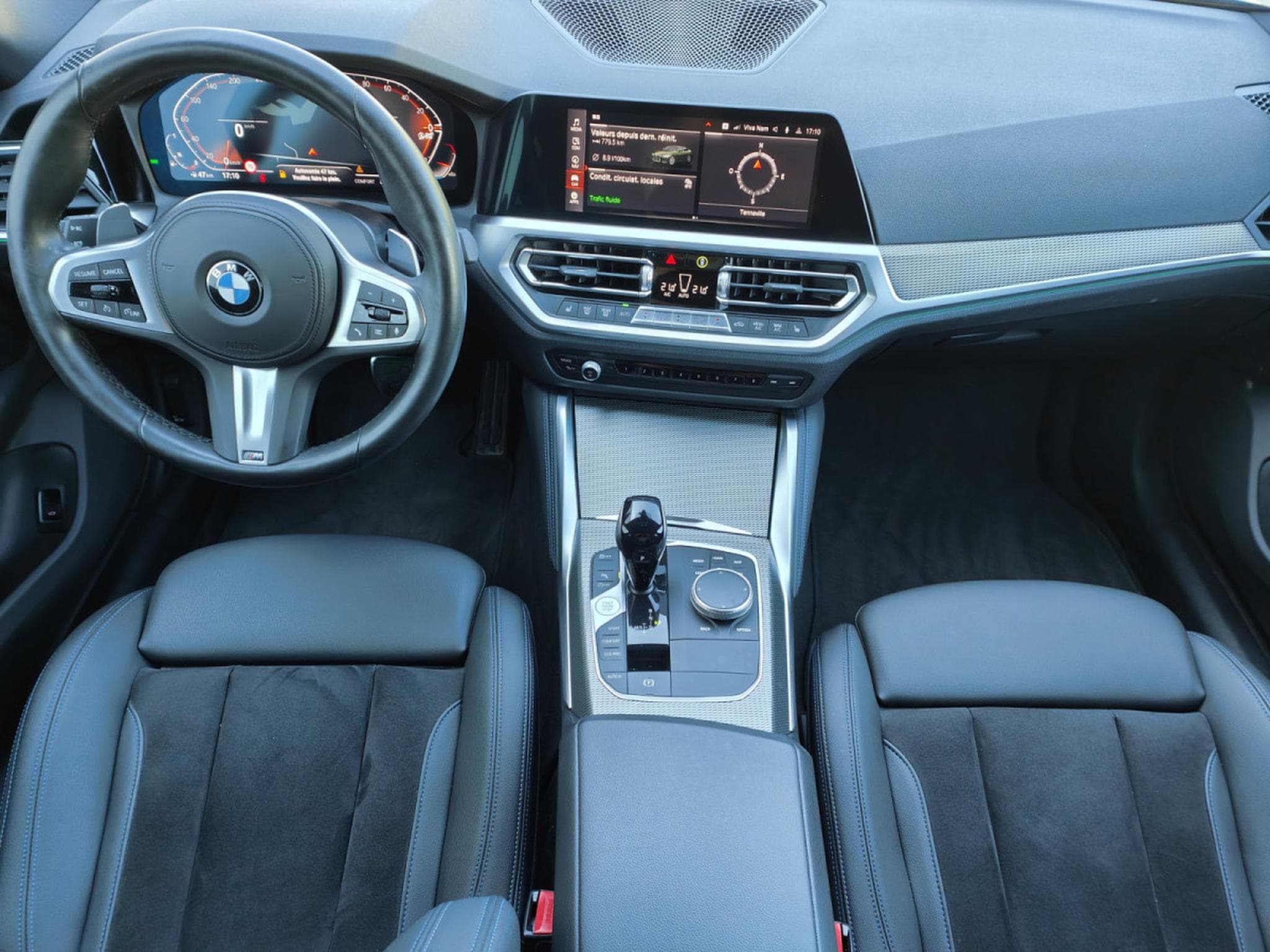 BMW 420 420I PACK M GPS CAMERA CARPLAY SIEGES ELECS MEMOIRE (2023) - Photo 12