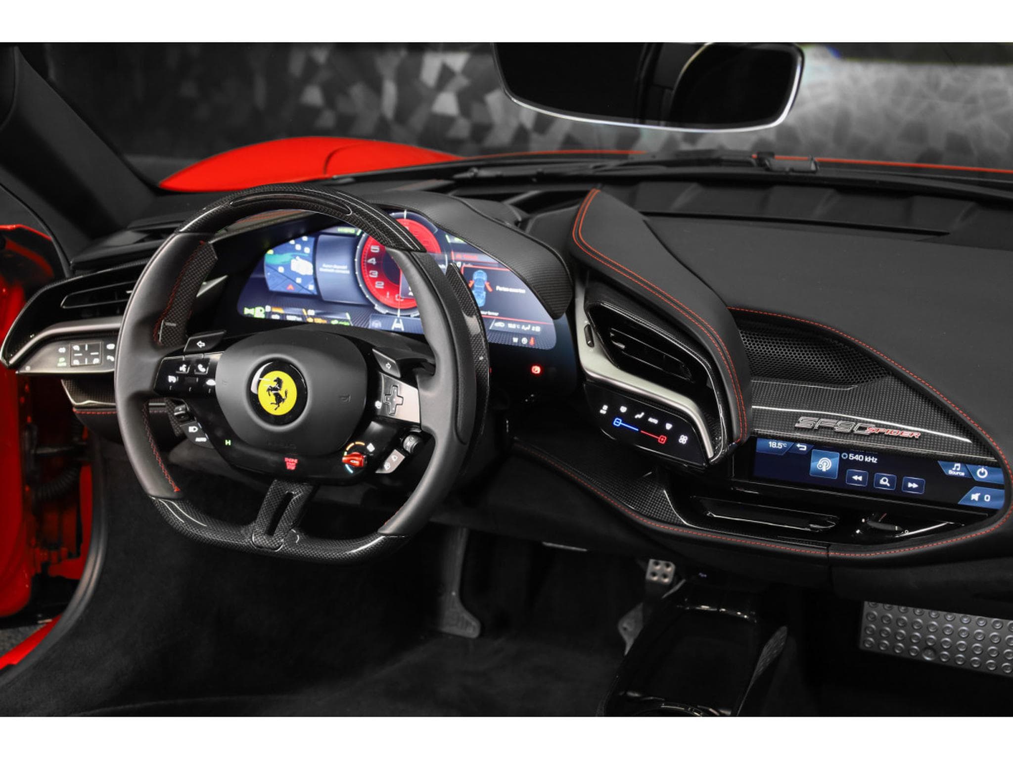 Ferrari SF90 V8 - ROSSO CORSA METALLIC - FULL CARBON (2025) - Photo 18