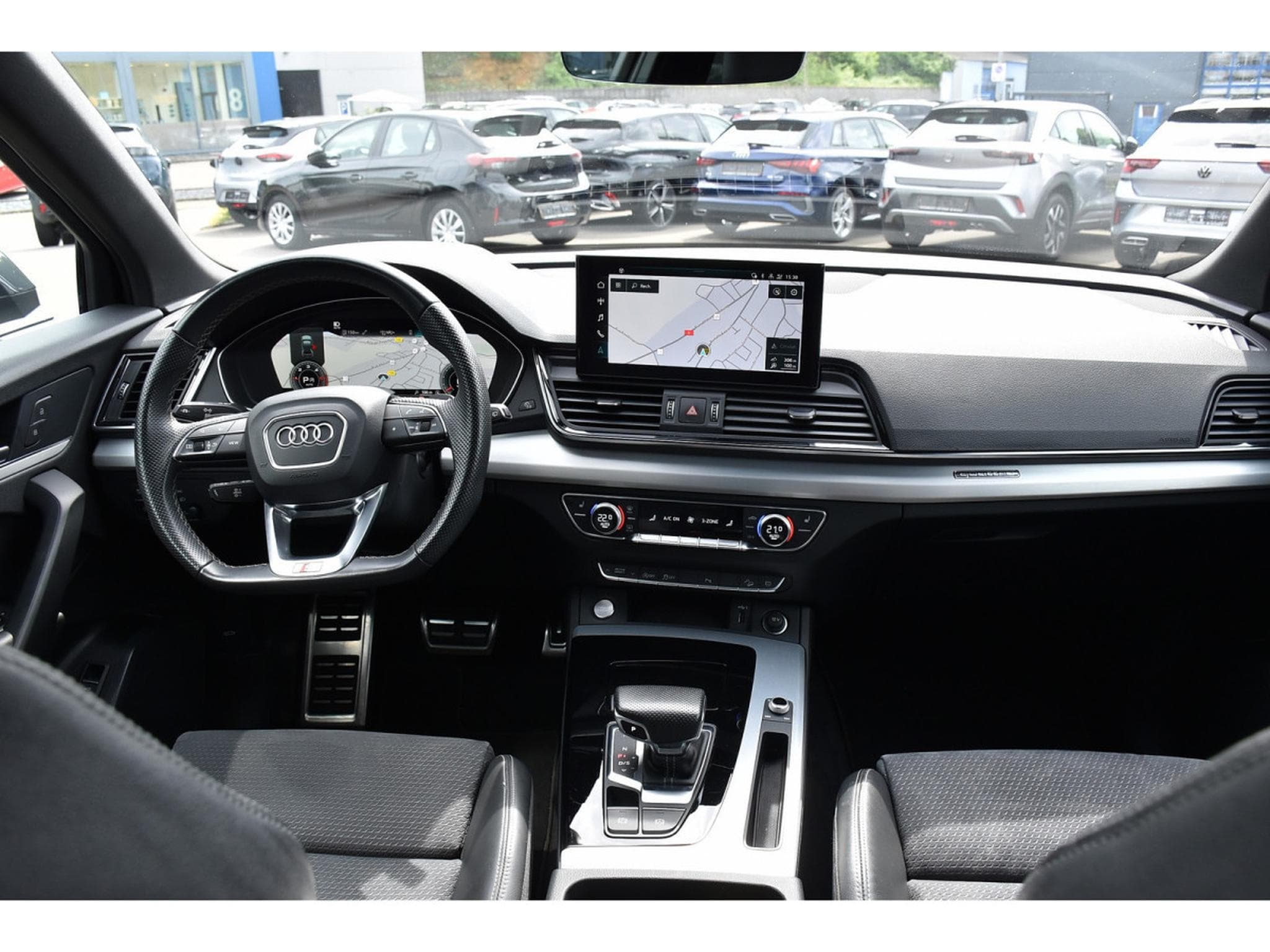 Audi Q5 40 TDI Quattro S-Tronic S-Line GPS CAM KEYLESS ATT RMQ (2022) - Photo 9