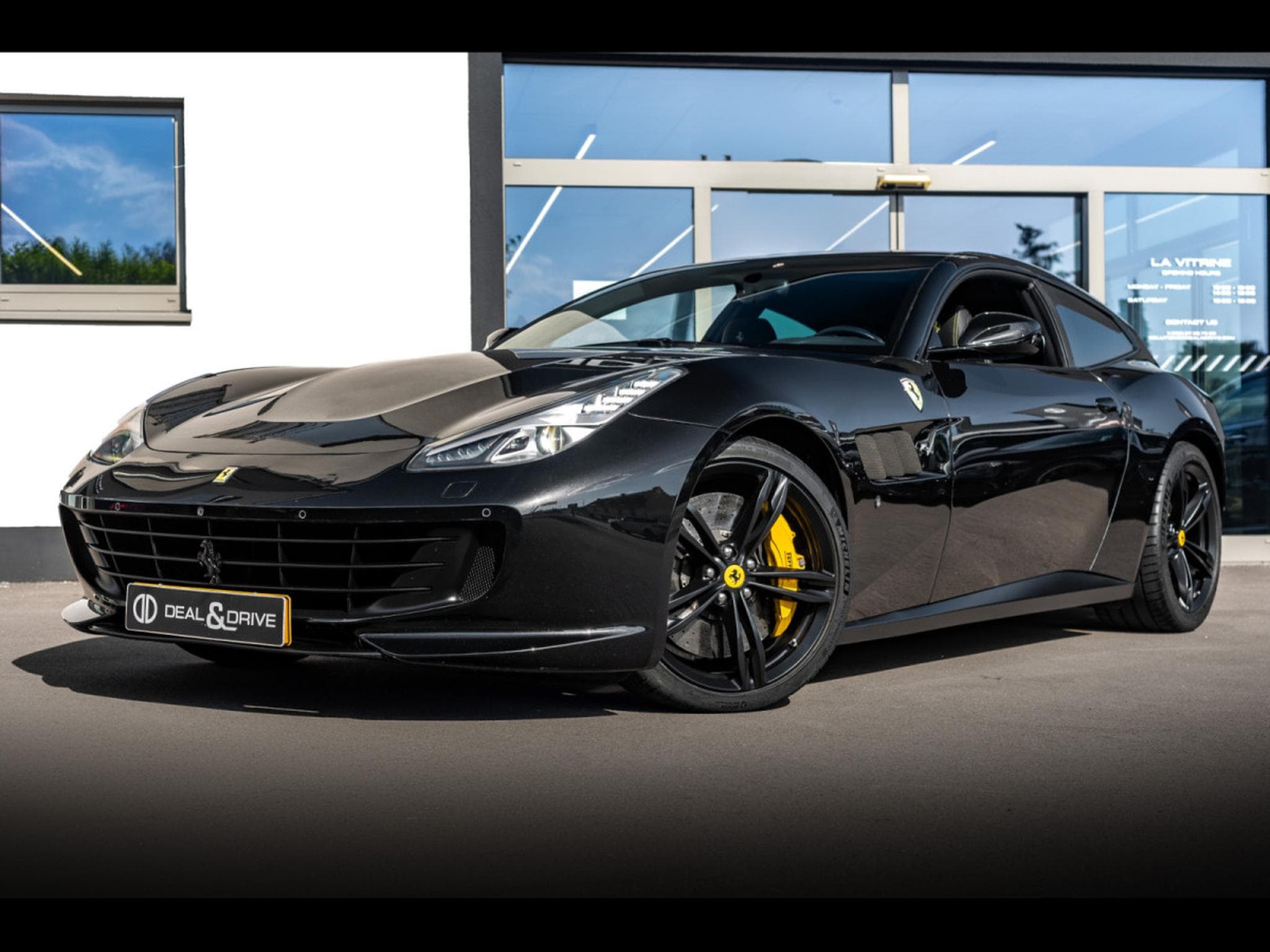 Ferrari GTC4 Lusso 6.3 V12 (690 CH) - NERO DAYTONA - IMMAT FR. - PPF - NEW FERR (2018) - Photo 1