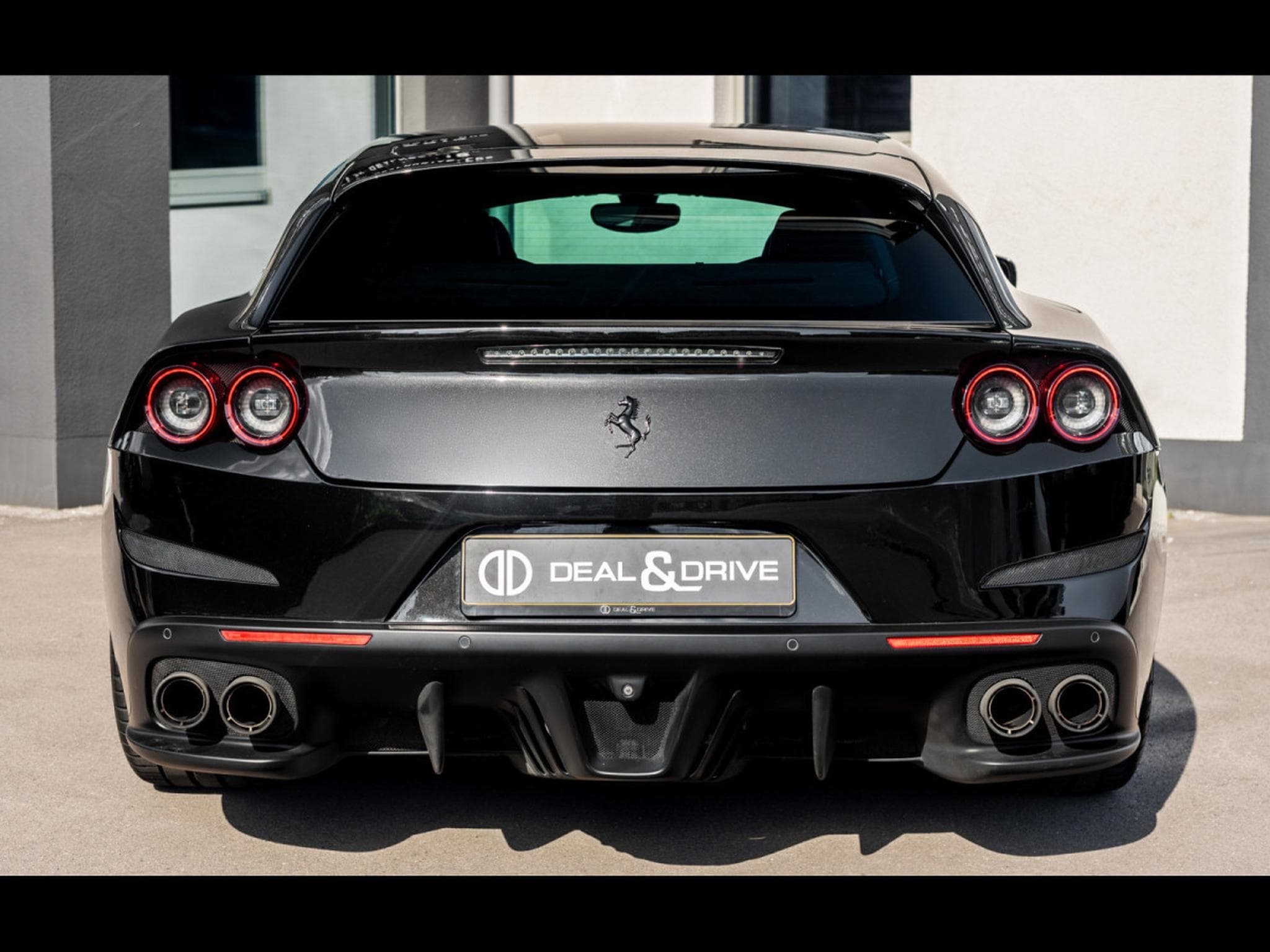 Ferrari GTC4 Lusso 6.3 V12 (690 CH) - NERO DAYTONA - IMMAT FR. - PPF - NEW FERR (2018) - Photo 4