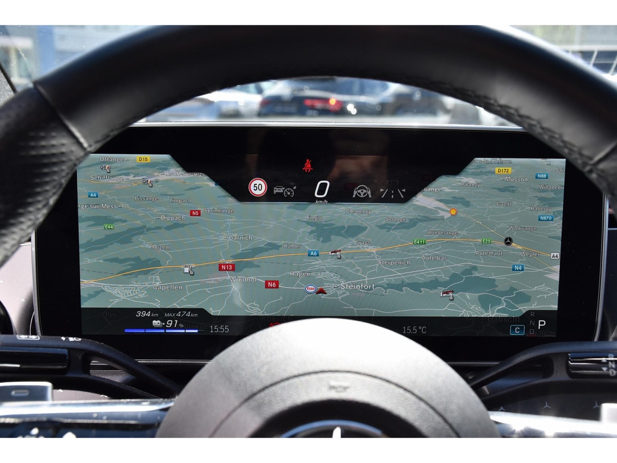 Mercedes EQE 300 AMG Line AIRMATIC DISTR CUIR MEMO PANO BURMESTER CAM360 (2025) - Photo 16