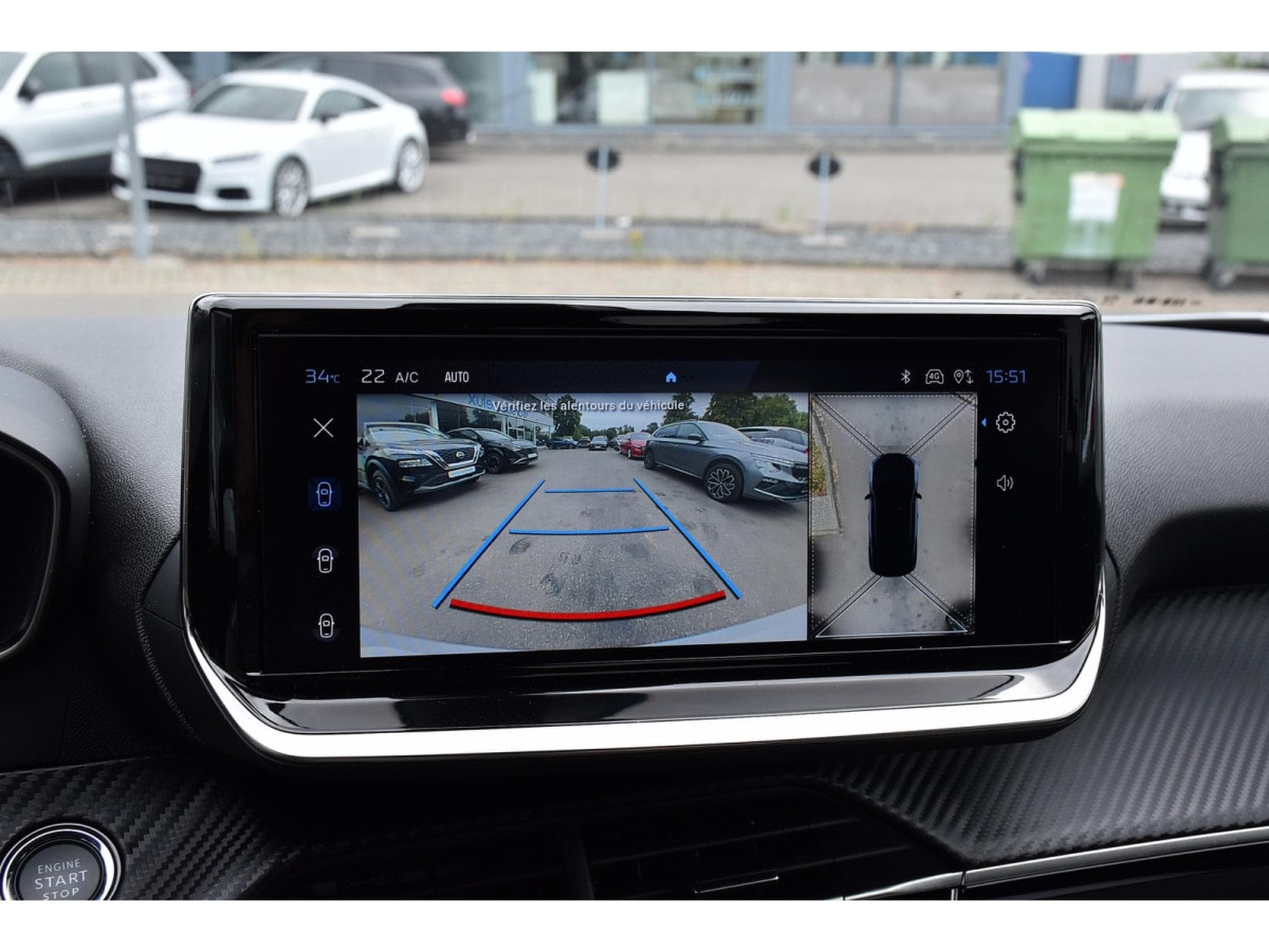 Peugeot 2008 1.2 PureTech Allure ACC GPS LANE SIDE REGUL CAM 360 1° MAIN (2025) - Photo 20