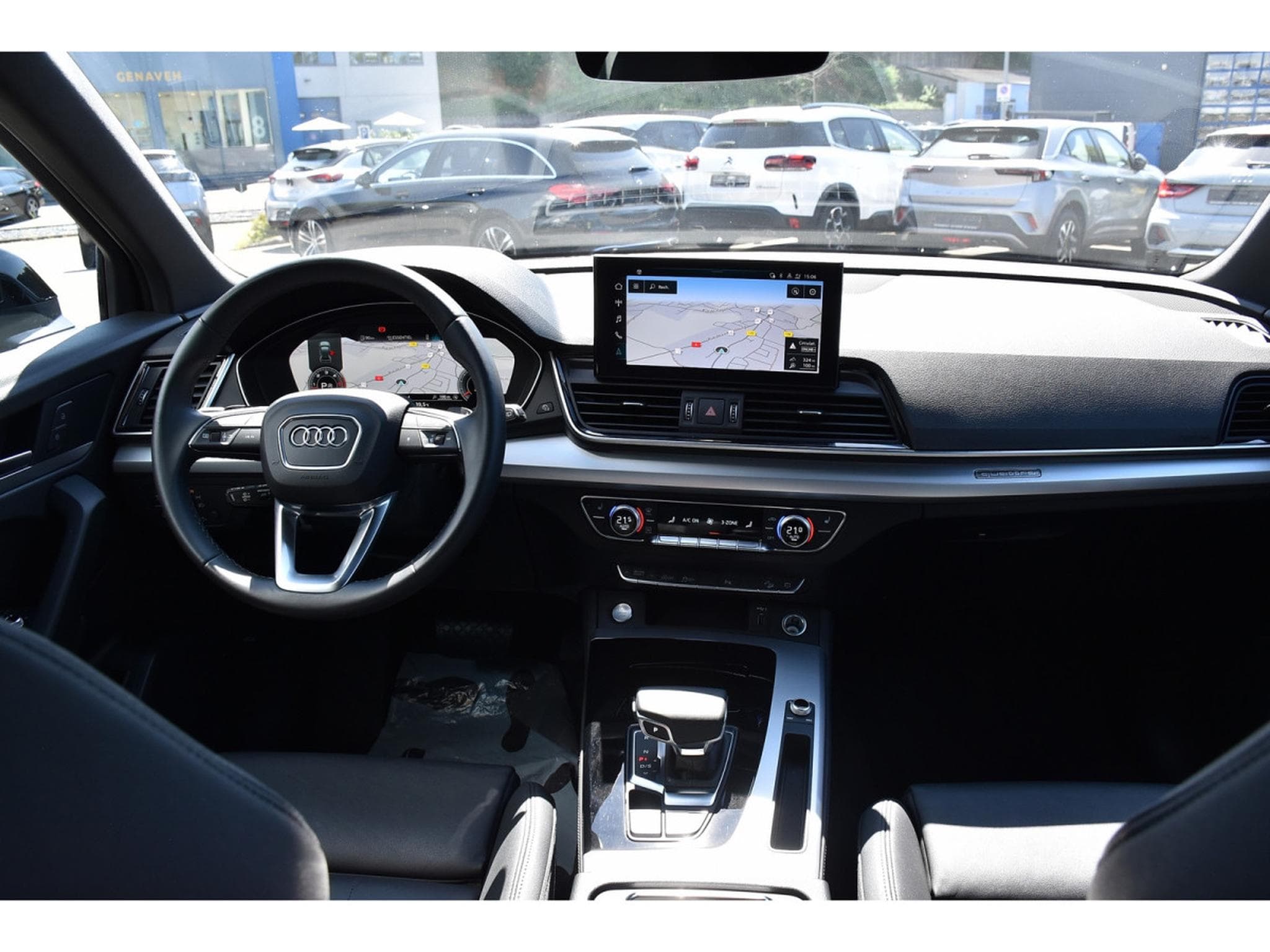 Audi Q5 50 TDI Quattro S-Line Tiptronic CUIR ACC ATT RMQ MATRIX 1° M (2023) - Photo 10