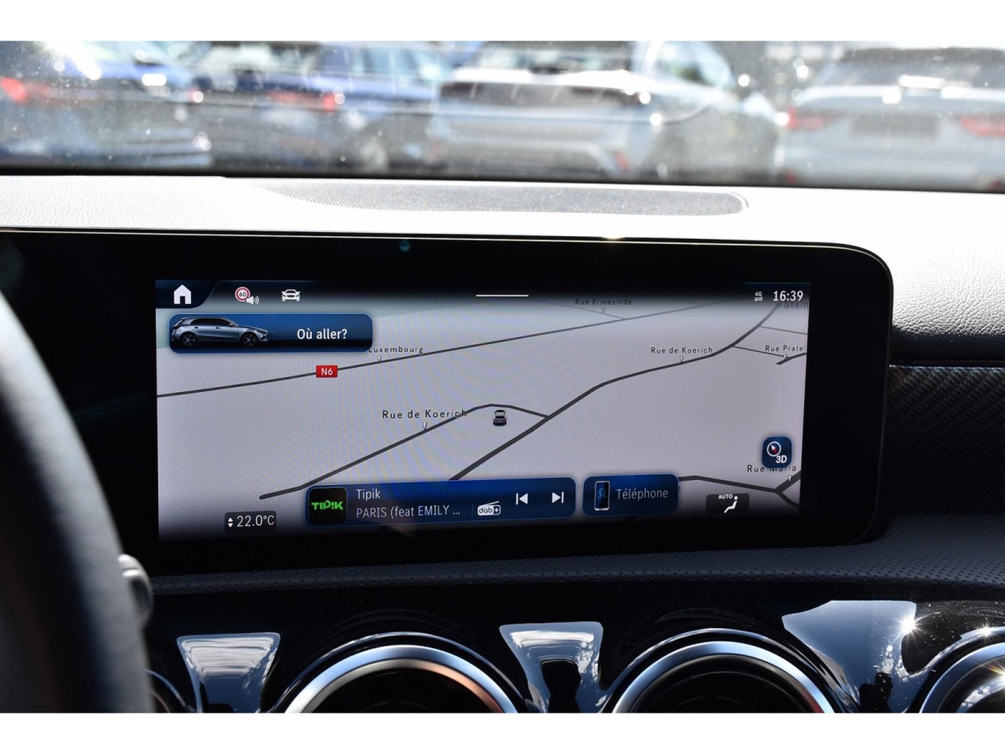 Mercedes A 180 CDI Progressive 8G-DCT CUIR GPS LANE CAM 1° MAIN (2024) - Photo 10