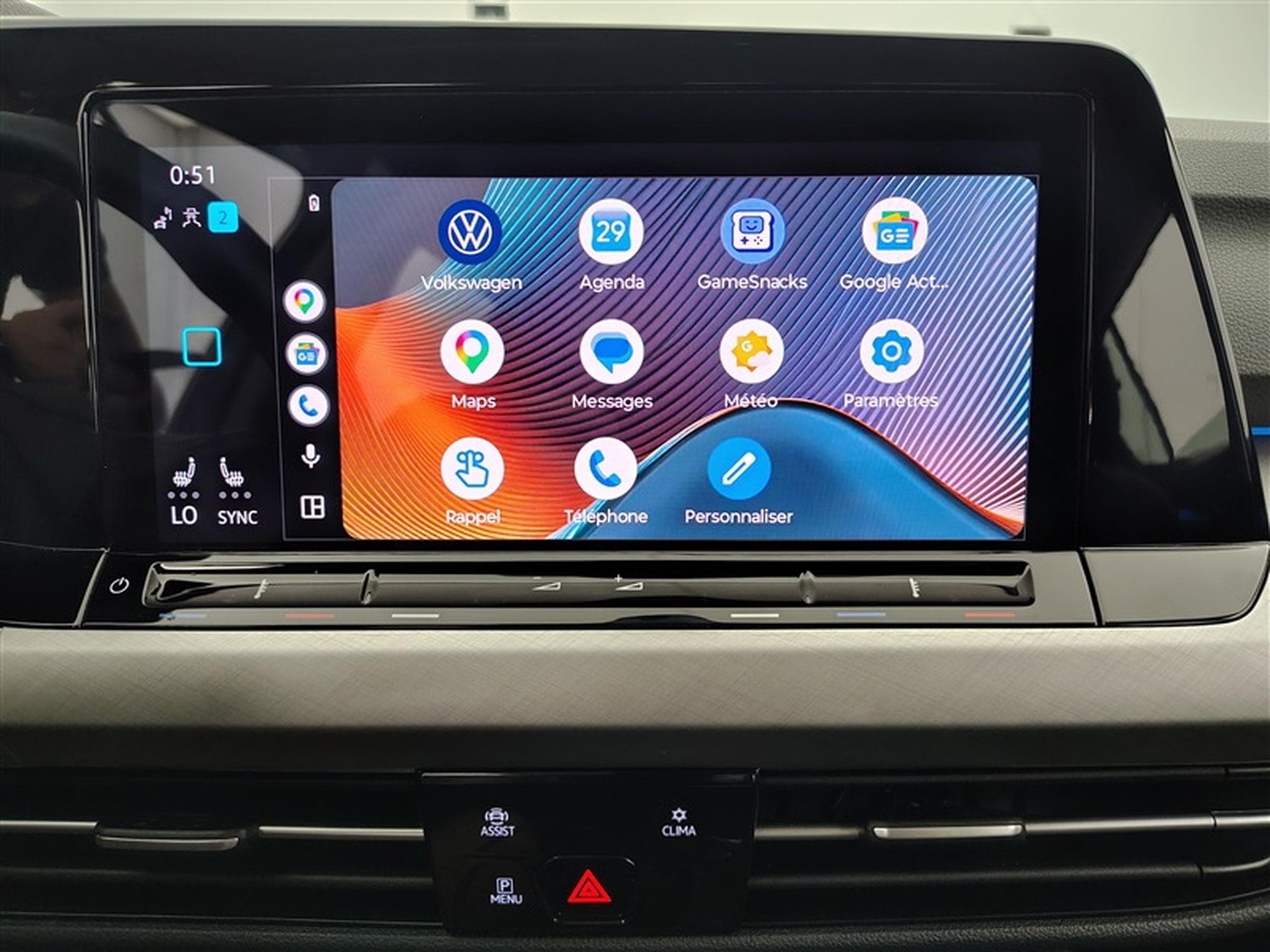 VW Golf 1.0 TSI 110cv Life CARPLAY / CLIM / FULL LED (2022) - Photo 20