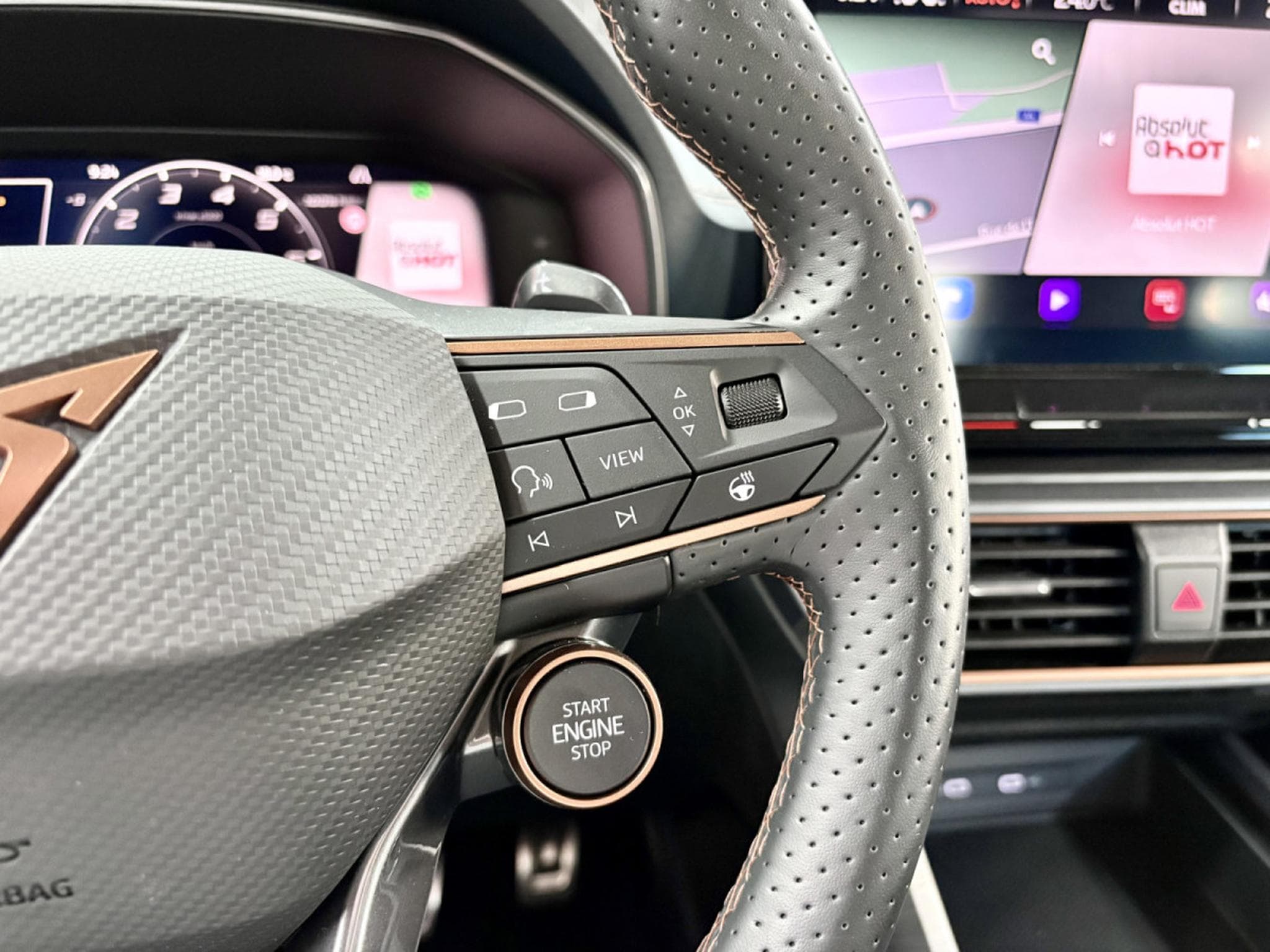 Cupra Leon VZ CUP 2.0 TSI 300CV * PANO * VSS * BEATS * CARBONE * (2024) - Photo 12
