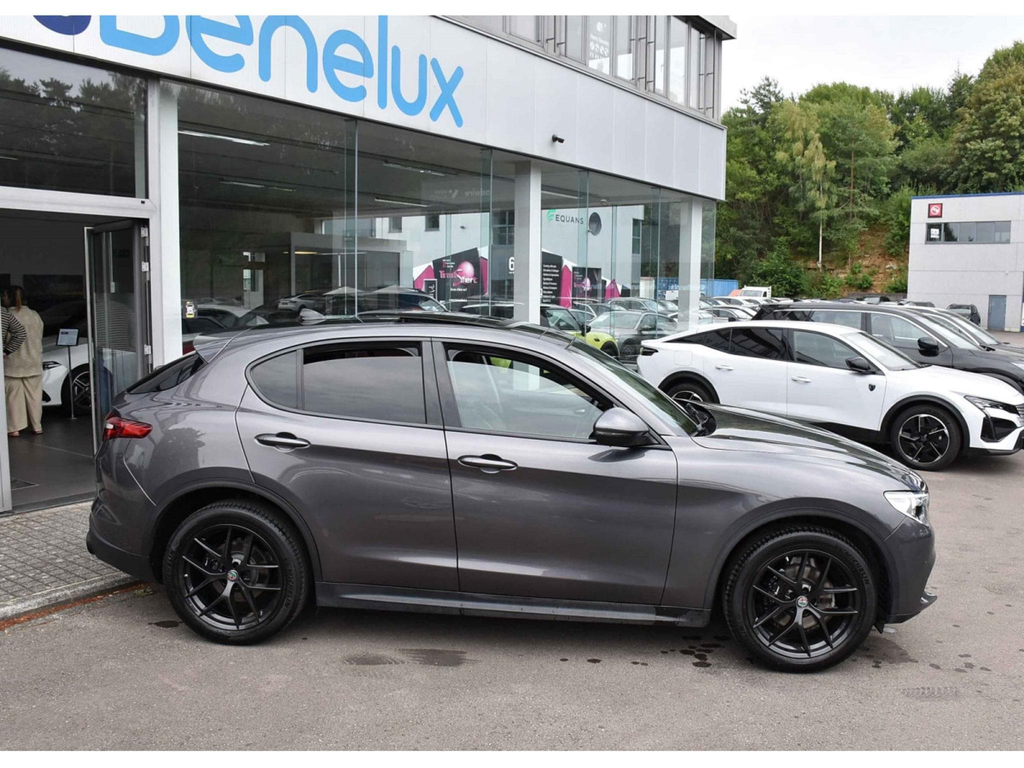 Alfa-Romeo Stelvio 2.0T Q4 Sprint TO CUIR MEMO ACC SIDE LANE GPS CAM 1° MAIN (2020) - Photo 3