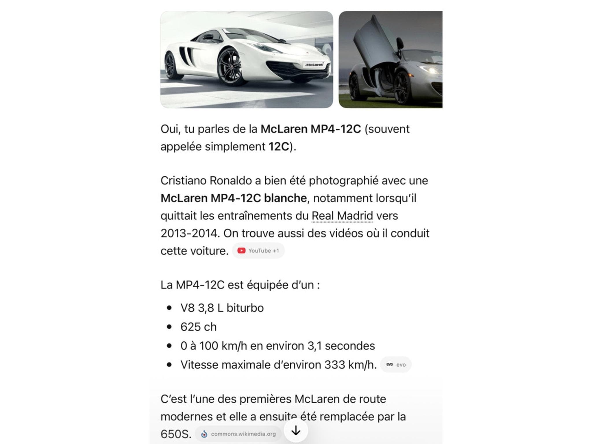 McLaren MP4-12C MP4-12C Carbon EX VIP CRISTIANO RONALDO (2012) - Photo 2