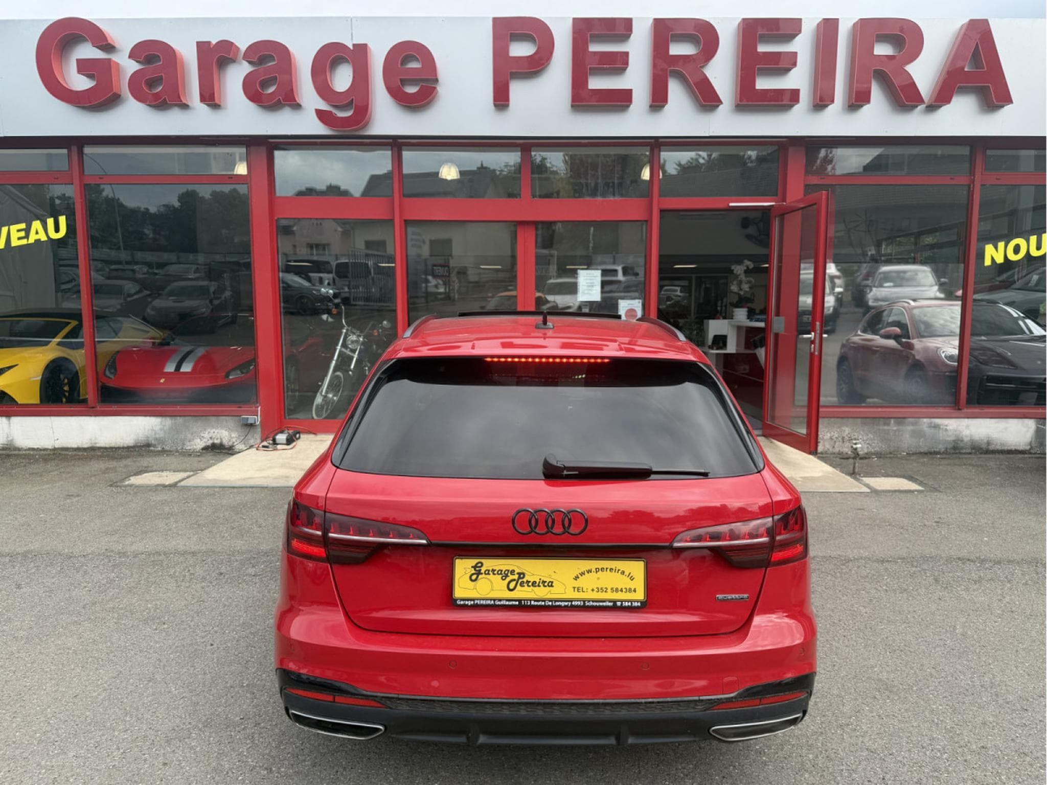 Audi A4 Avant 2.0 TDI 204 CV Quattro 3X S-line Navi Pano 1Main (2021) - Photo 4