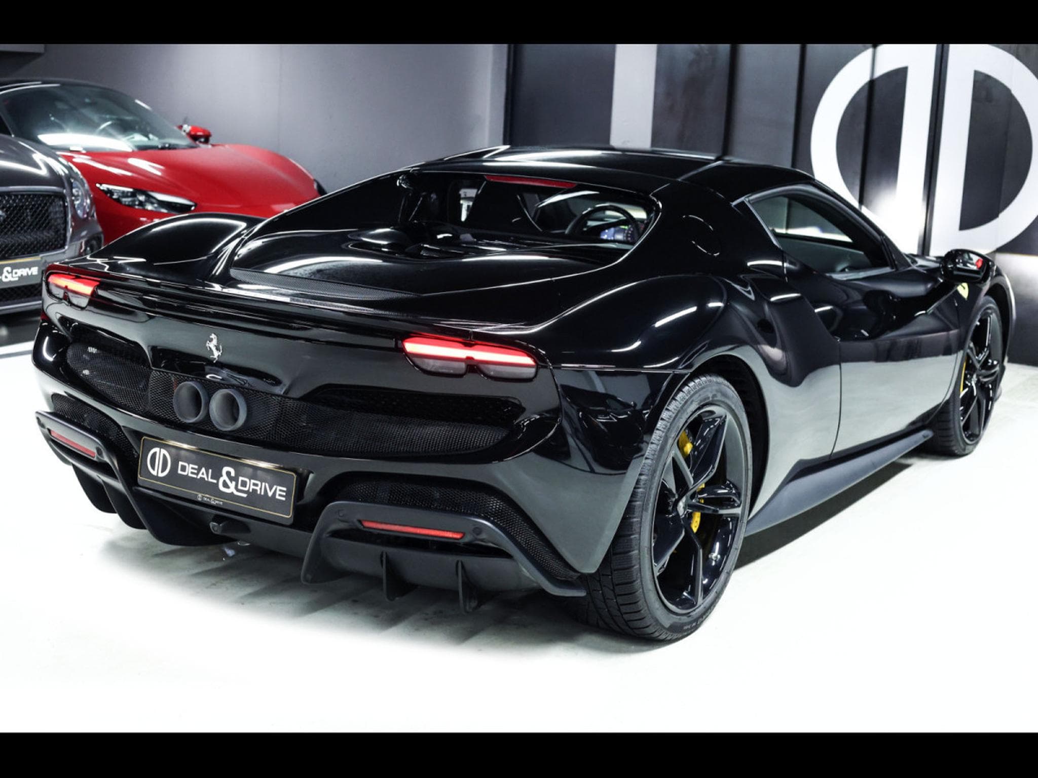 Ferrari 296 GTB (830 CH) - NERO - NOVITEC TAILPIPES - WARRANTY 06/2027 (2023) - Photo 7
