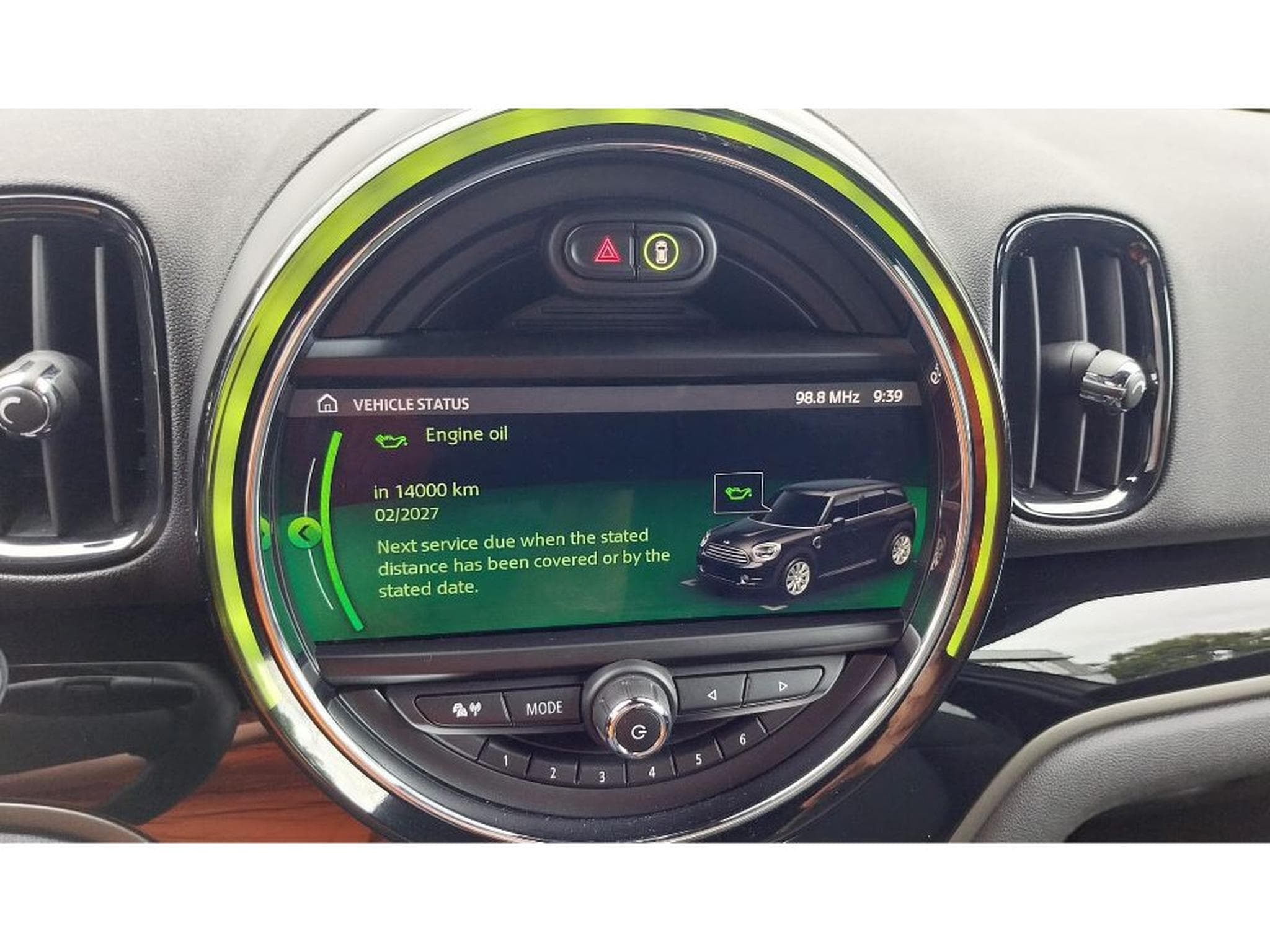 Mini Countryman Cooper SE 1.5A All4 CUIR SG SPORT LED GPS RADARS 1° MAIN (2019) - Photo 19