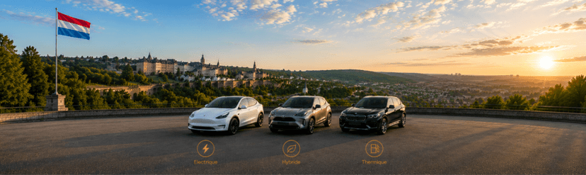 Voiture électrique, hybride ou thermique au Luxembourg : que choisir ?