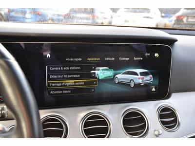 Mercedes E 200 CDI Break 9G-Tronic ANGLE MORT ATT REMORQUE CAM (2022) - Photo 10