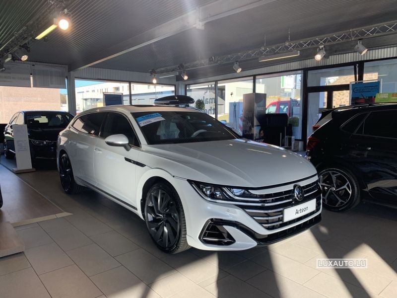 VW Arteon Shooting Brake 2.0 Tdi 200 RLine 4Motion DSG7 Blanc d