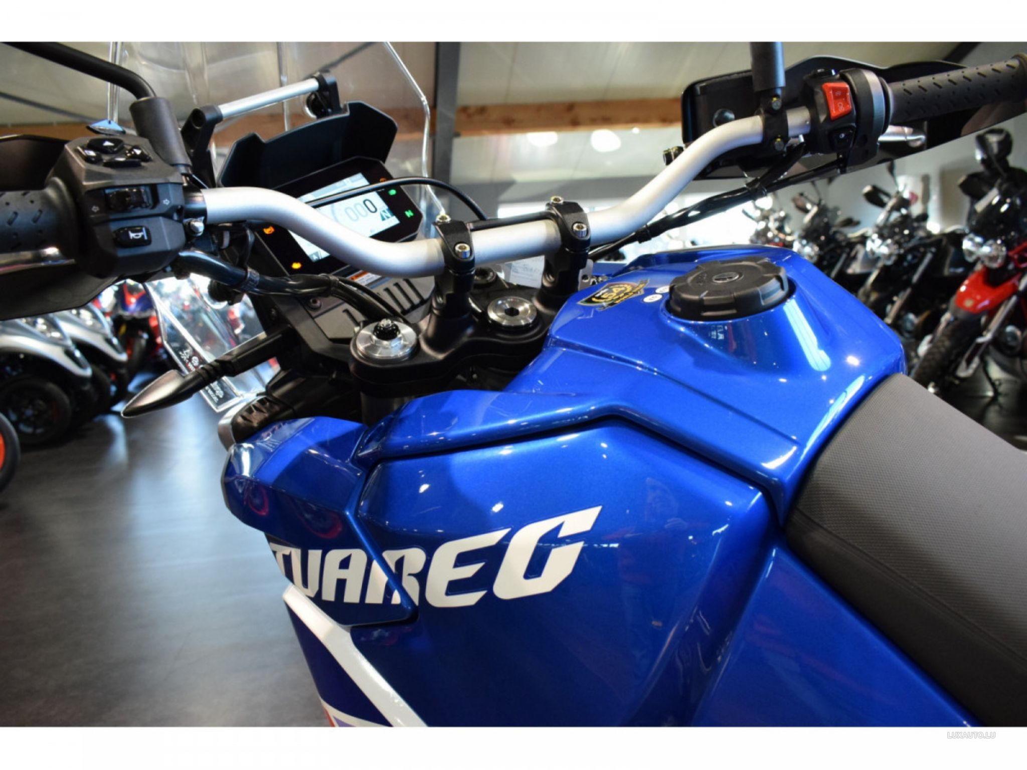 Blue Aprilia Tuareg 660 Indaco Tagelmust disponible aussi en 35 KW used
